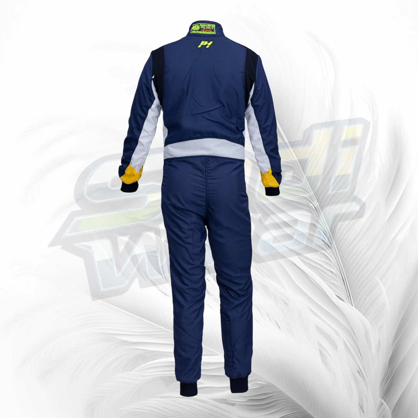 Navy Blue 2-Layer Nomex Racing Suit