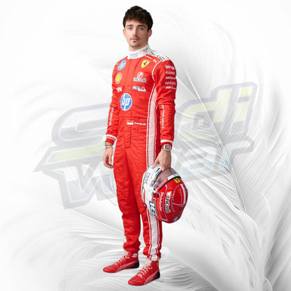 Charles Leclerc Ferrari F1 Racing Suit 2026