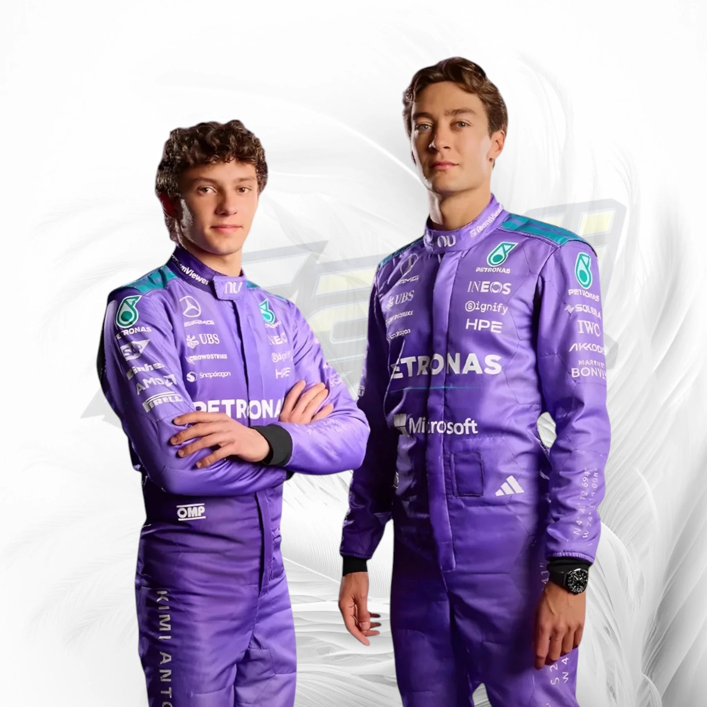 2026 Miami GP Kimi Antonelli Mercedes  F1 Racing Suit
