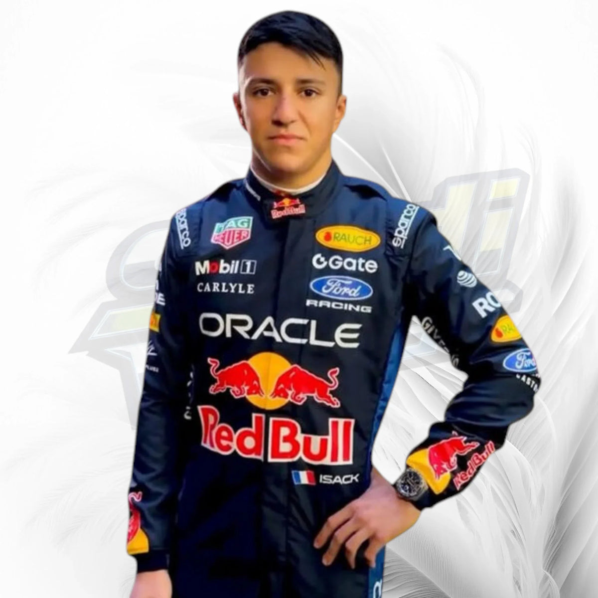Isack Hadjar Red Bull Racing F1 Suit 2026