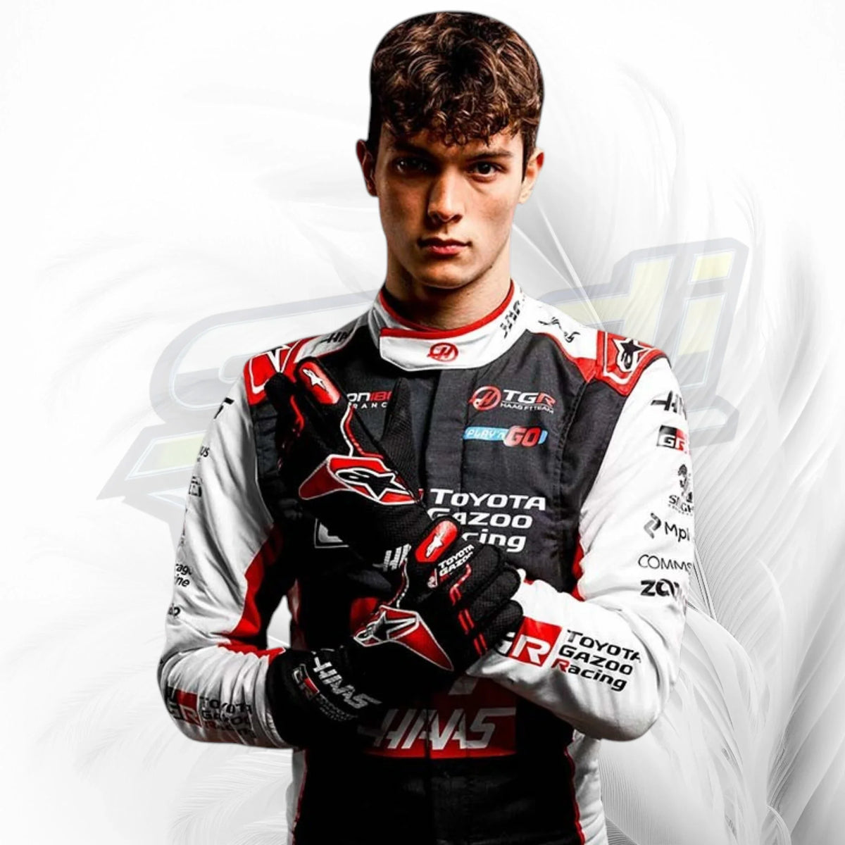 F1 Racing Suit Worn by Esteban Ocon and Oliver Bearman 2026