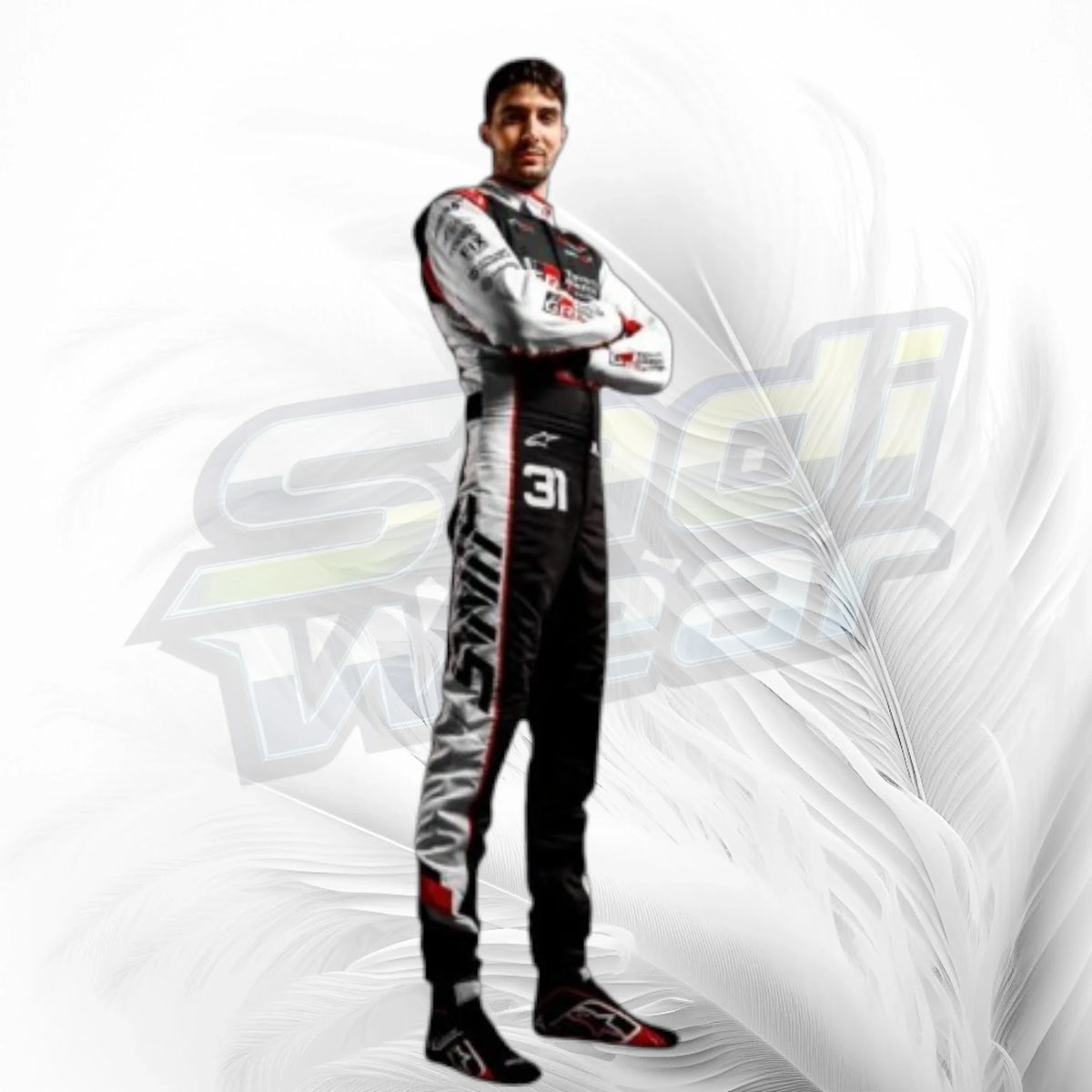 F1 Racing Suit Worn by Esteban Ocon and Oliver Bearman 2026