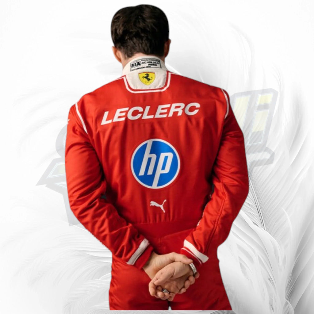 Charles Leclerc & Lewis Hamilton Ferrari F1 Racing Suits 2026