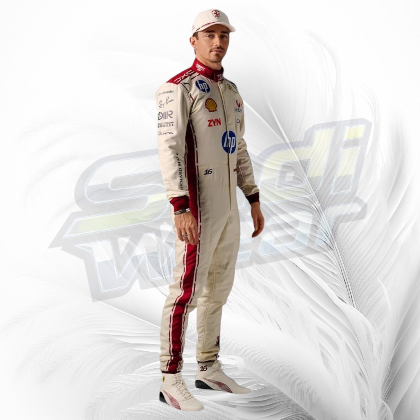 2026 Monaco GP Charles Leclerc Ferrari F1 Racing Suit