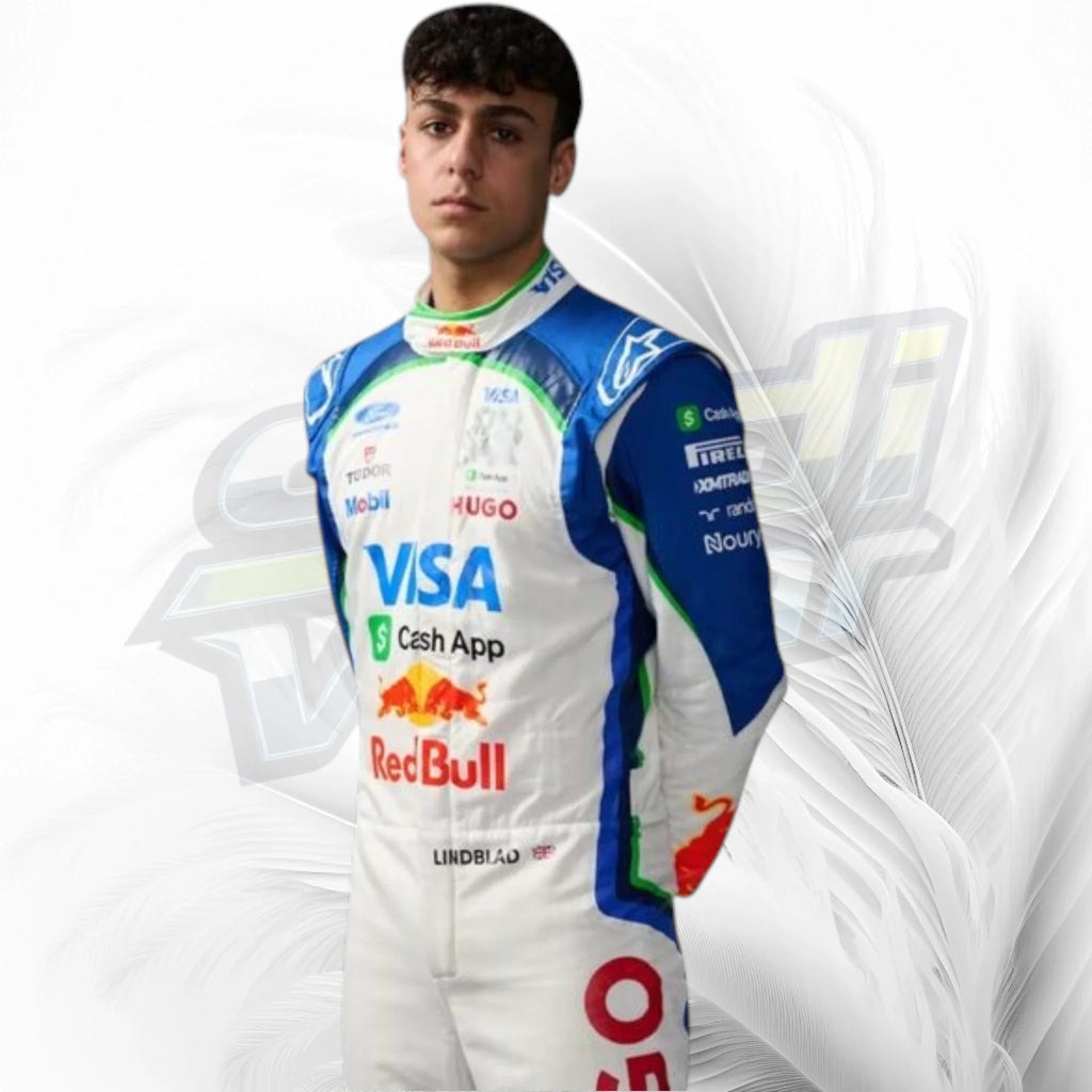 Arvid Lindblad Visa Cash App RB Racing Suit 2026