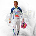 Liam Lawson Visa Cash App RB F1 Racing Suit 2026
