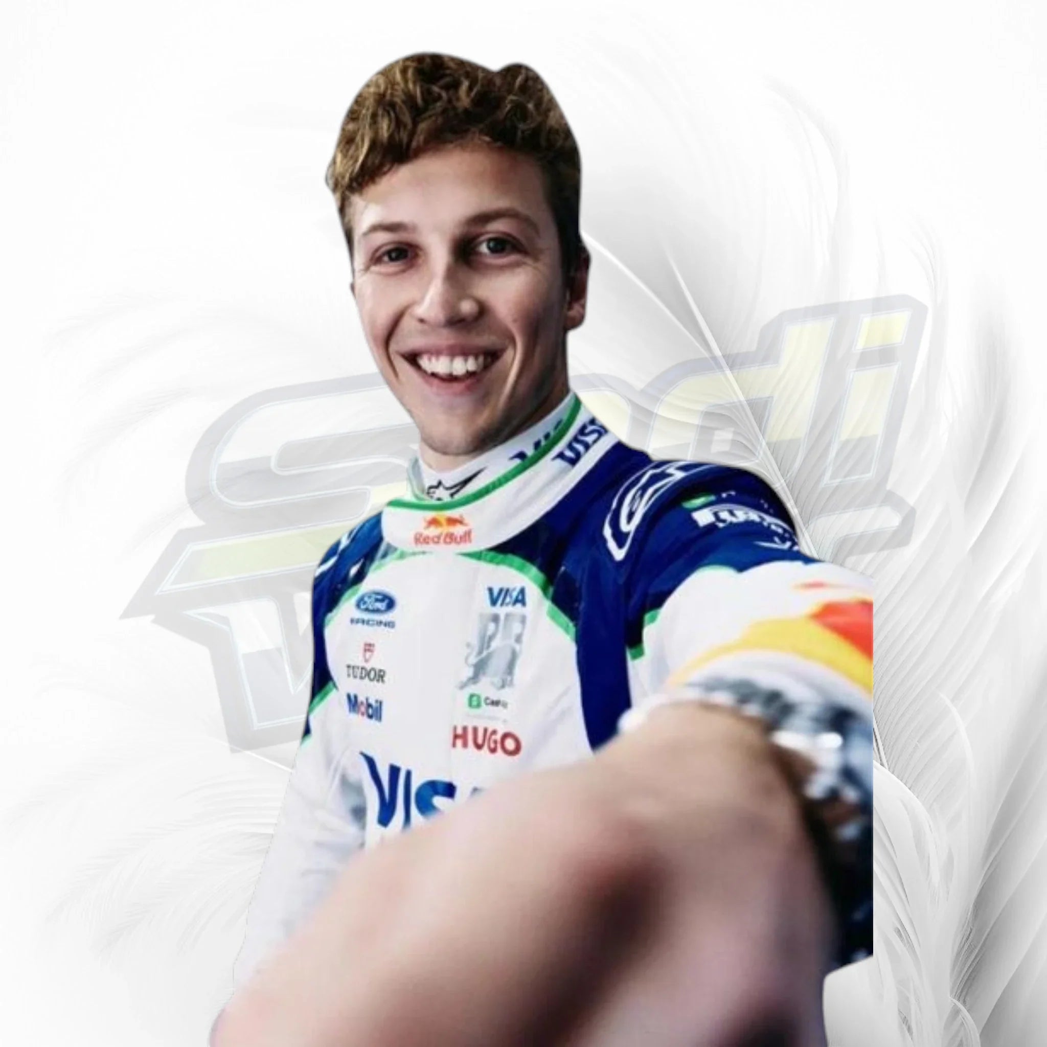 Liam Lawson Visa Cash App RB F1 Racing Suit 2026