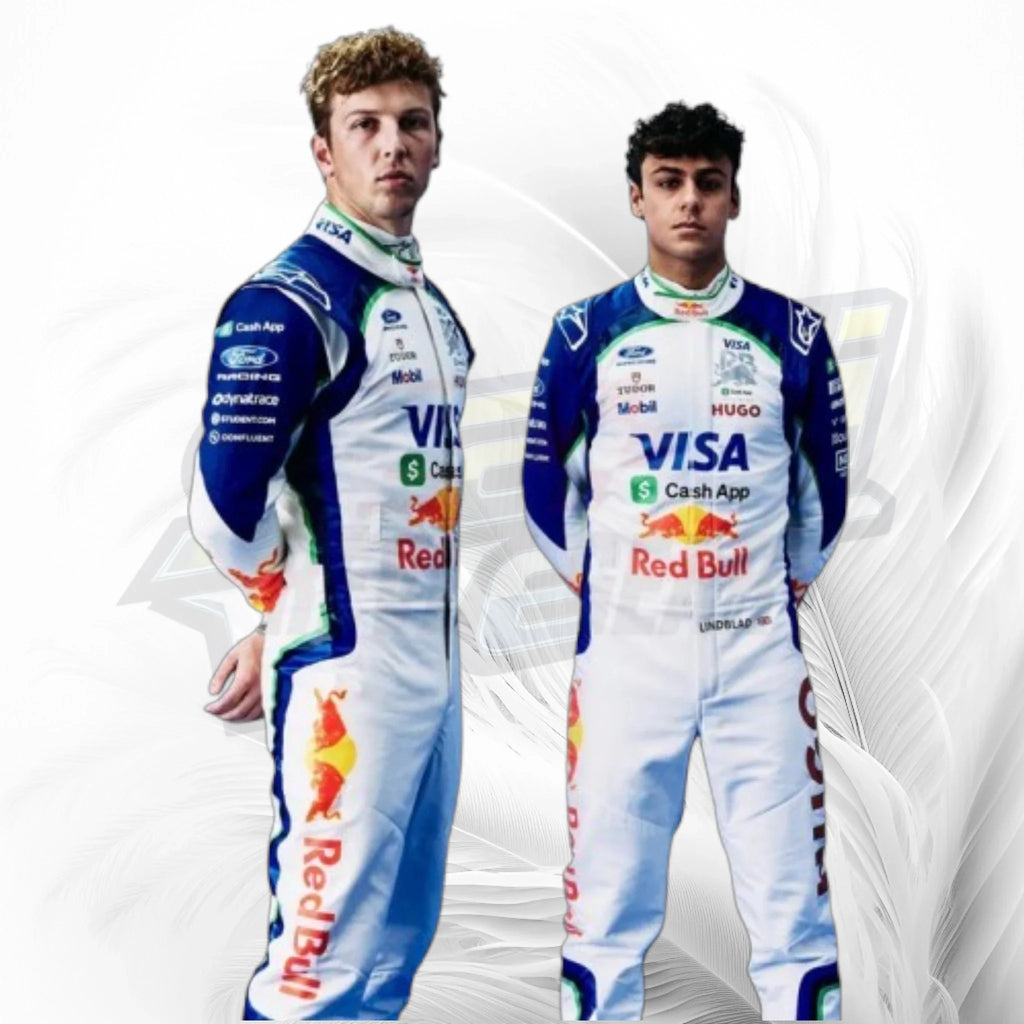 Liam Lawson Visa Cash App RB F1 Racing Suit 2026