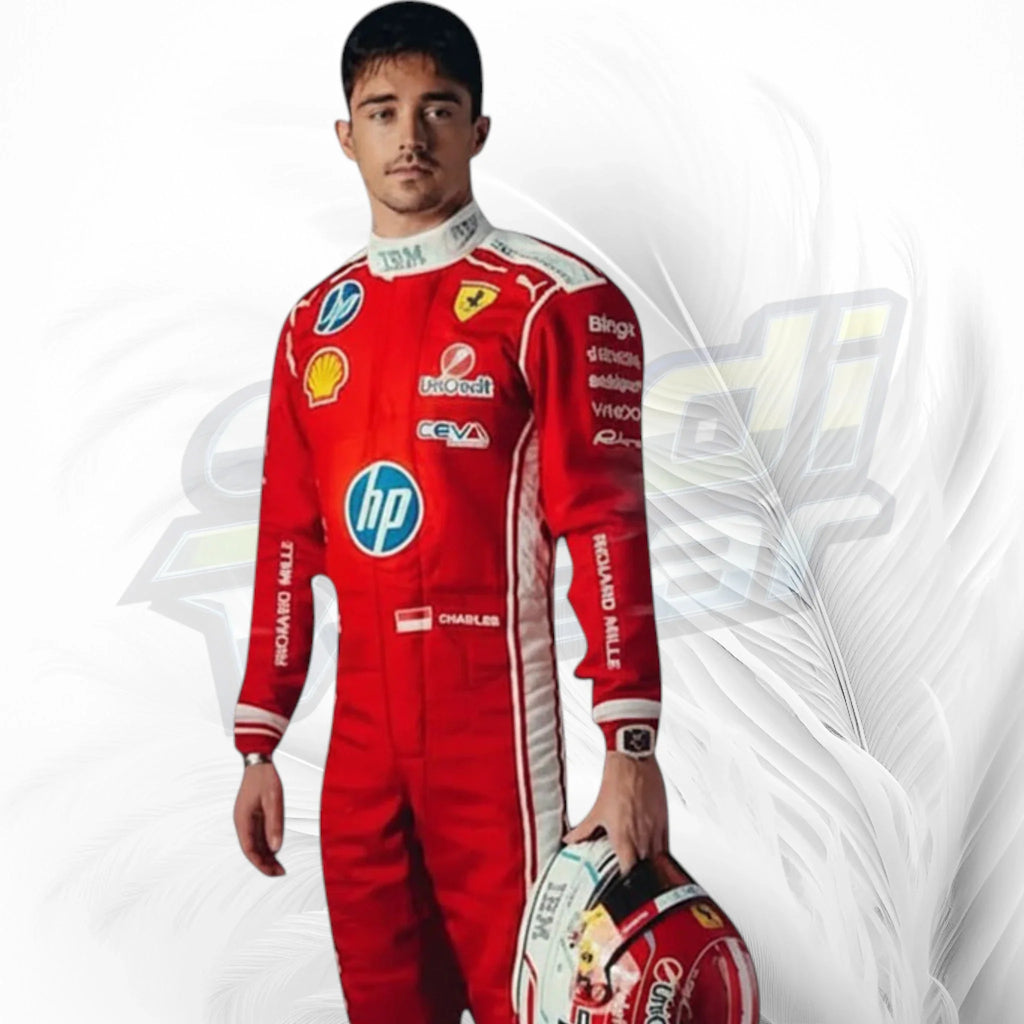 Charles Leclerc & Lewis Hamilton Ferrari F1 Racing Suits 2026