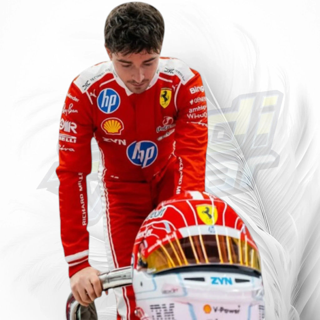 Charles Leclerc & Lewis Hamilton Ferrari F1 Racing Suits 2026