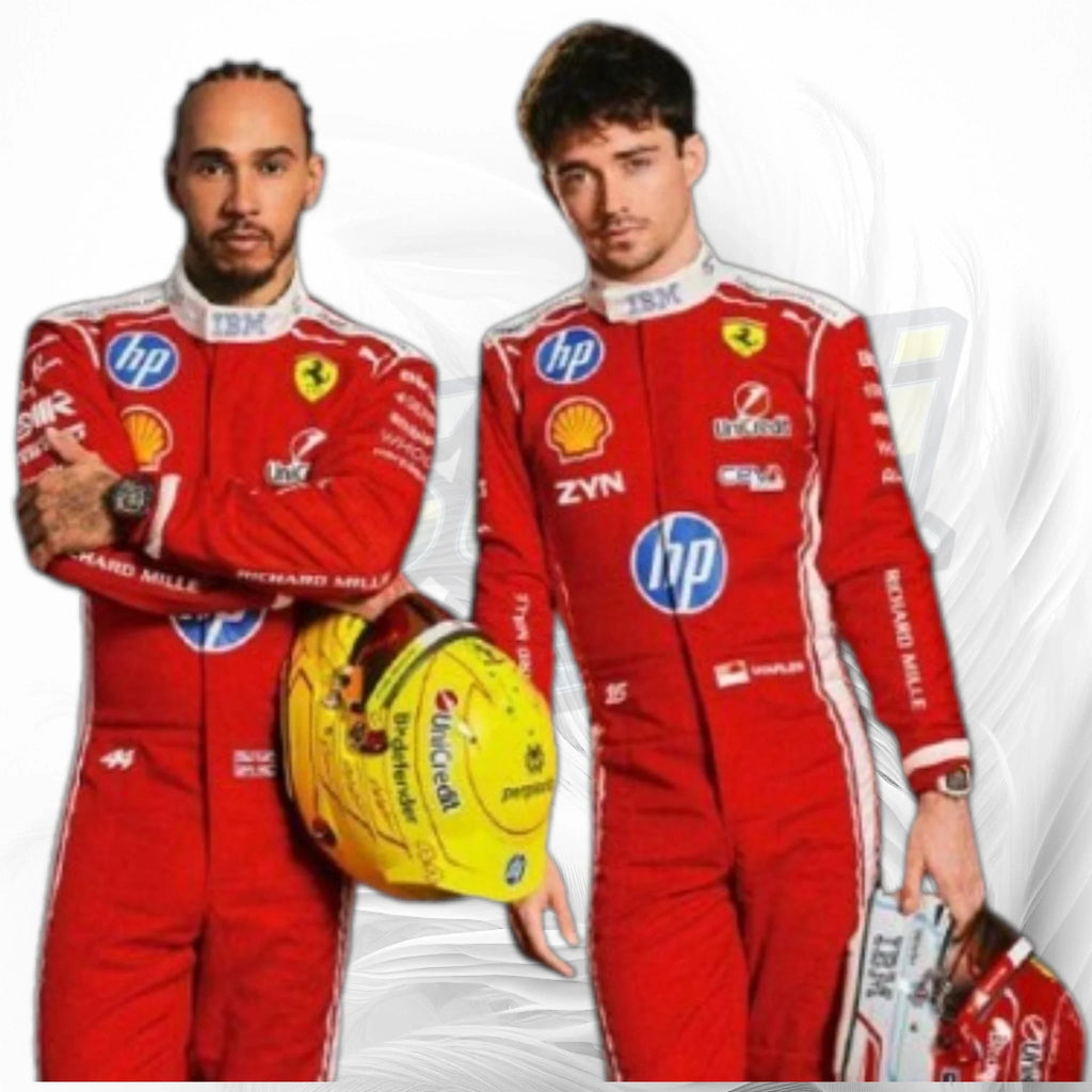 Charles Leclerc & Lewis Hamilton Ferrari F1 Racing Suits 2026