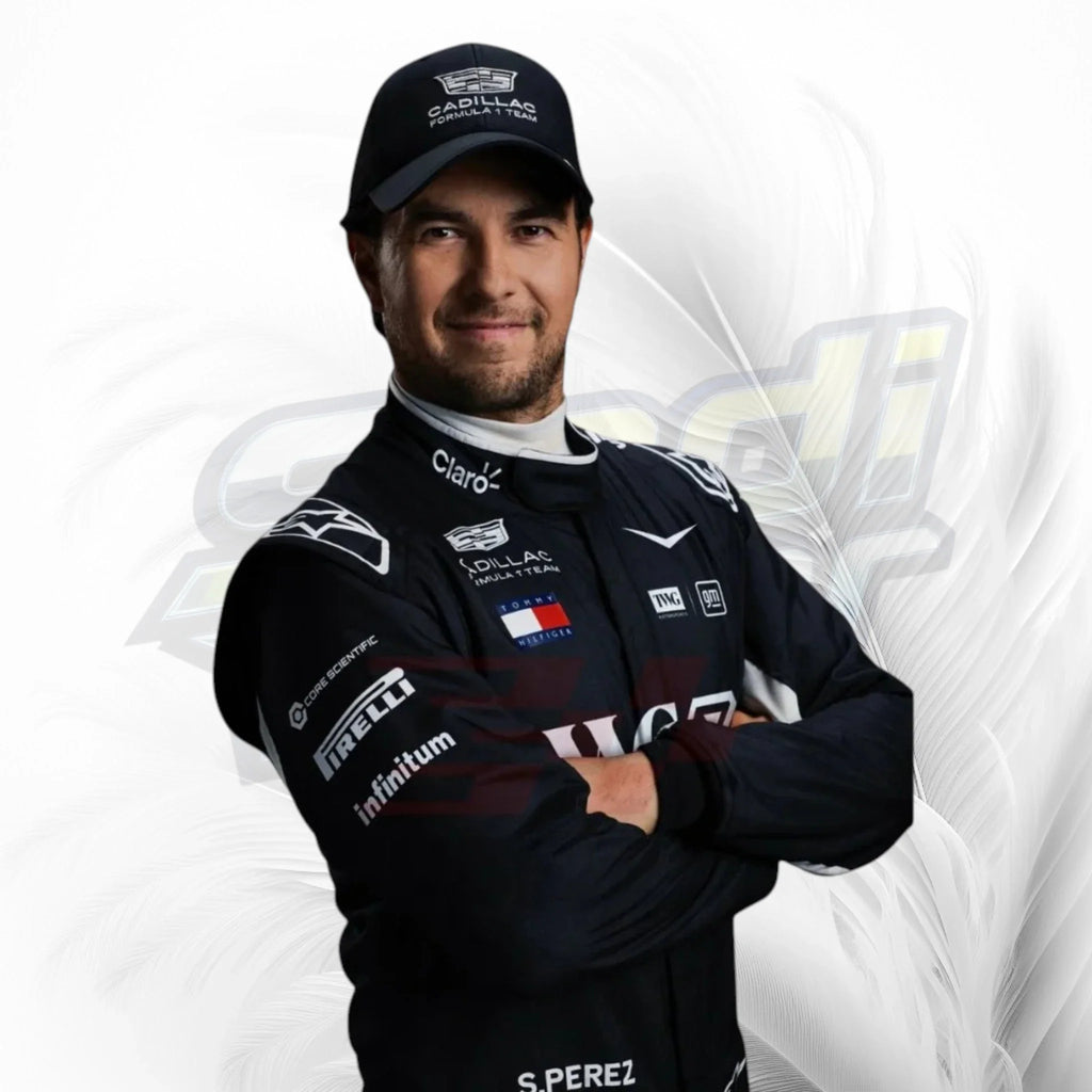Sergio Pérez Cadillac Formula Racing Suit 2026