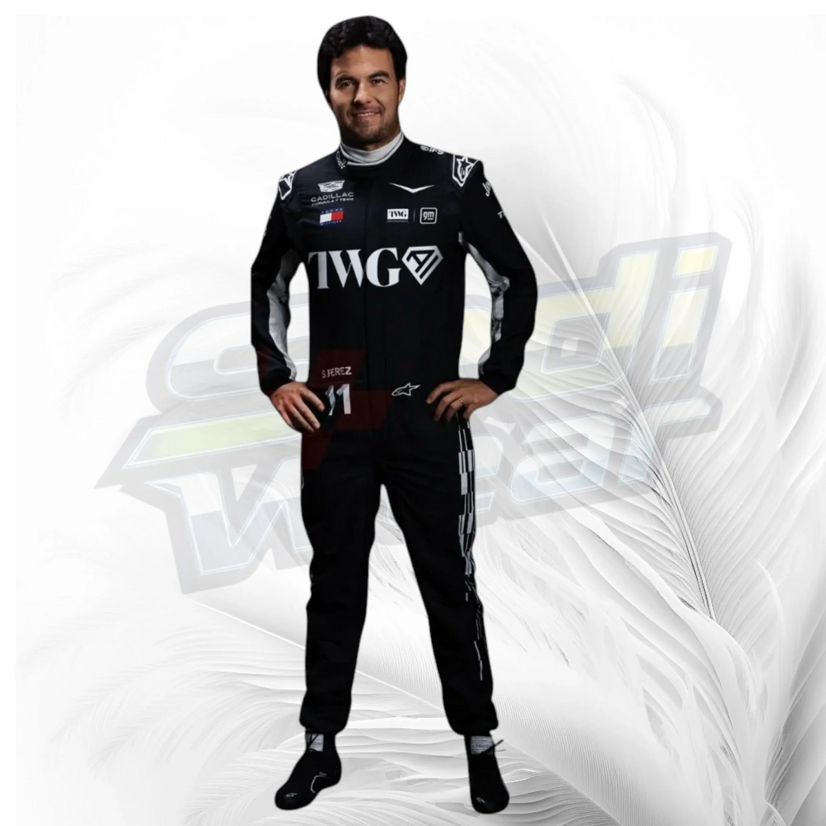 Sergio Pérez Cadillac Formula Racing Suit 2026