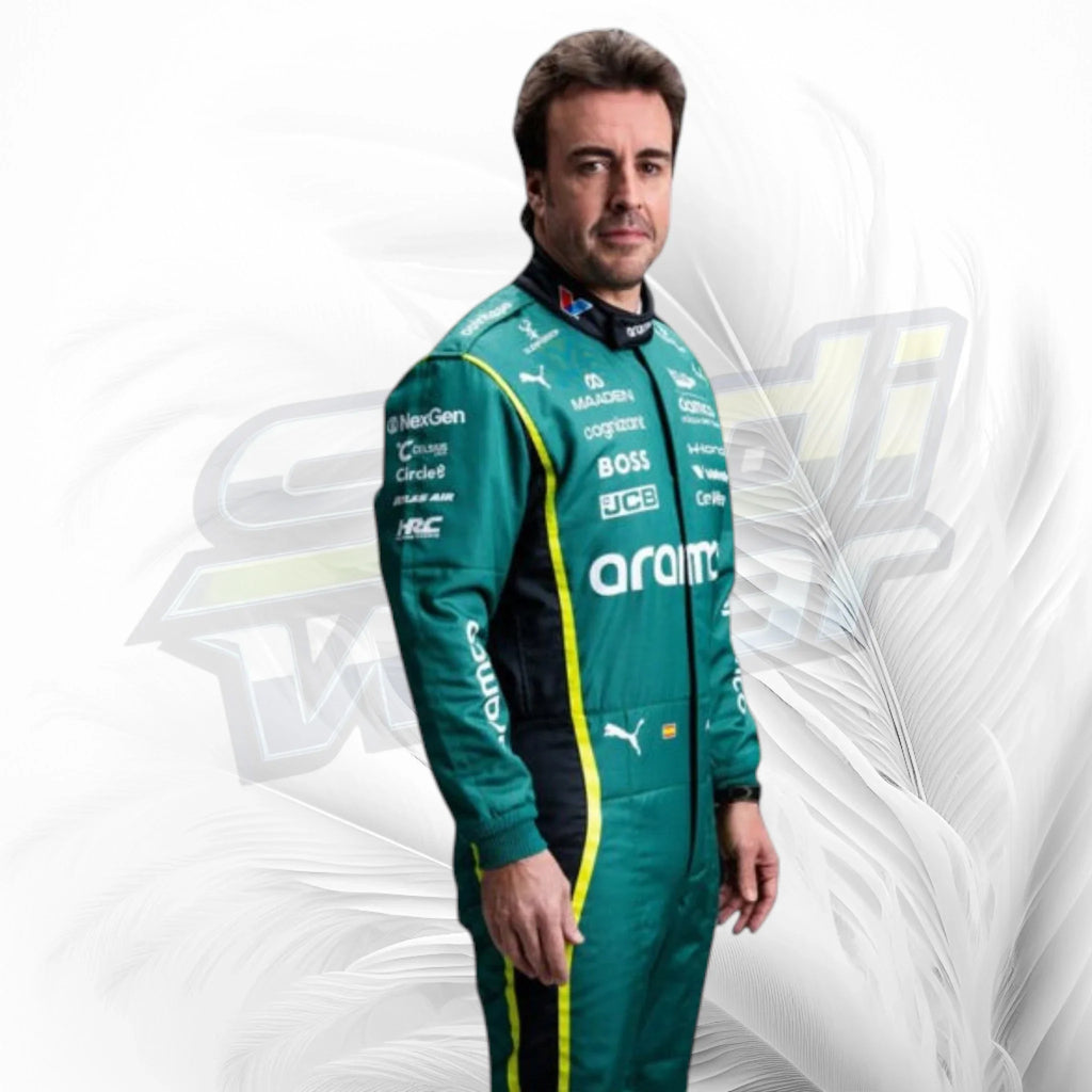 Fernando Alonso Aston Martin Racing Suit 2026