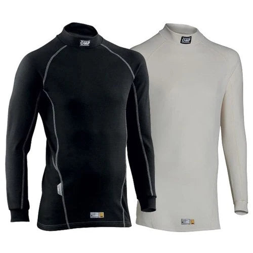 OMP First Top Fireproof Base Layer Underwear FIA Motorsport Race Rally Karting Replica