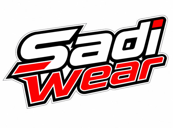 Saudi Wear logo in black white and red design