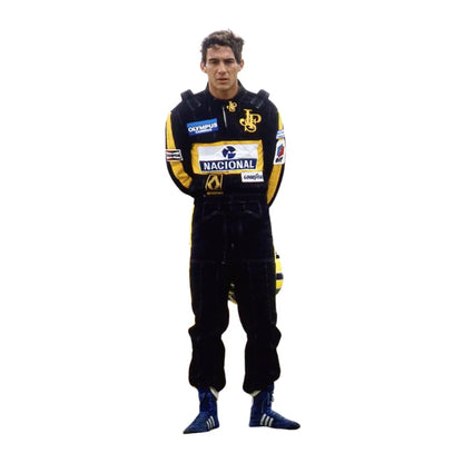 Ayrton Senna 1985 F1 Racing Suit