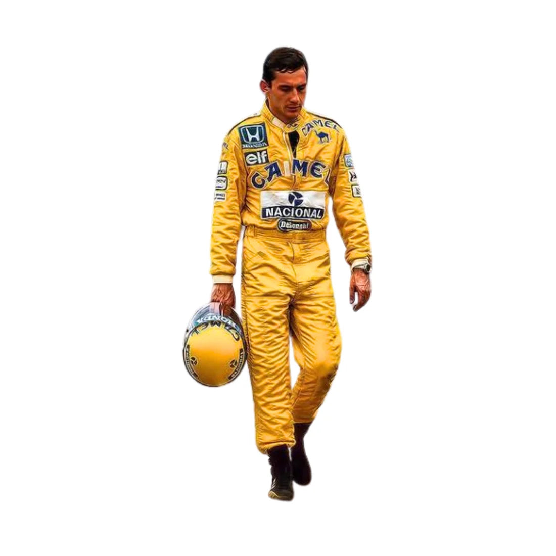 Ayrton Senna 1987 F1 Racing Suit